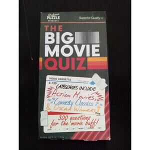 Professor Puzzle The Big Movie Quiz Party Game Ages 12+, 2+ Players ~ Shelf129